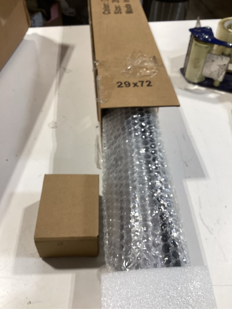 Condition photo showing Good Condition for blackout cordless roller shades blinds for windows,free-stop window shades pull down,blackout blinds for indoor windows,home,office,thermal insulated fabric, uv protection,grey,29" w x 72" h grey 29"w x 72"h