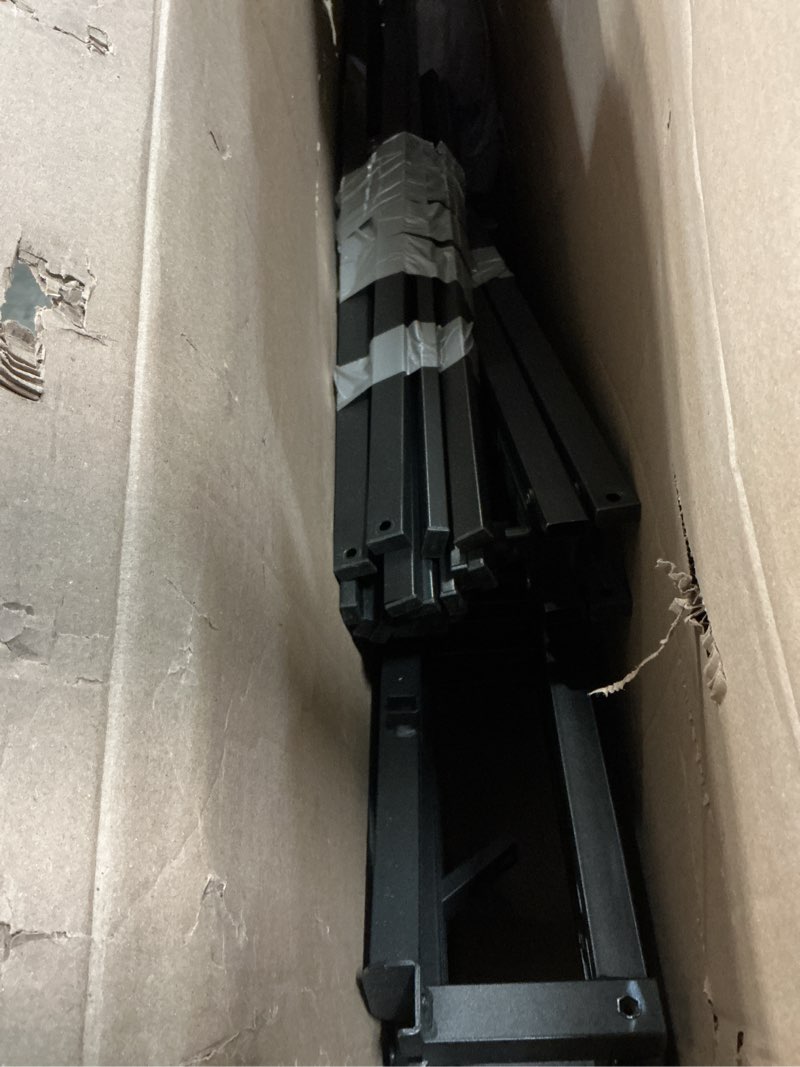 Condition photo showing As Is for Box Spring, Metal Frame Mattress Foundation with Fabric Cover, Easy Assembly, Noise-Free (5 Inch, Full) 5 Inch Full