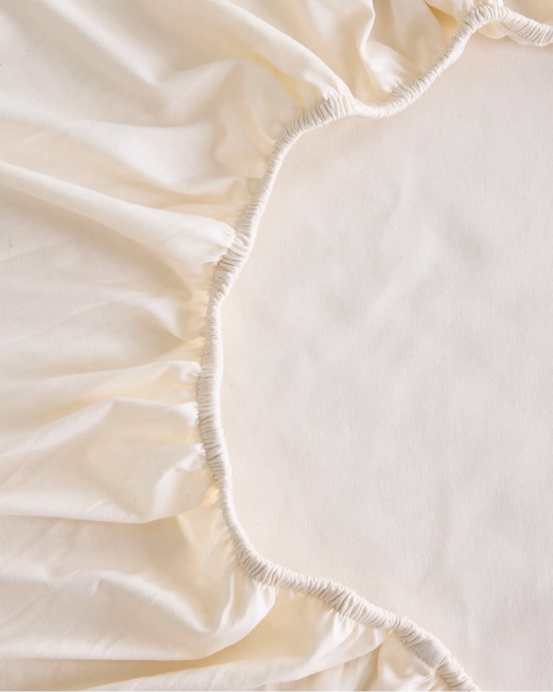 organic waterproof mattress protector color: natural size: queen