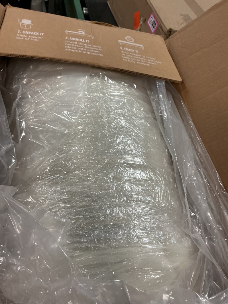 Condition photo showing Good Condition for TEMPUR-Adapt (Supreme) 3" Memory Foam Mattress Topper, Queen,White Queen 3"