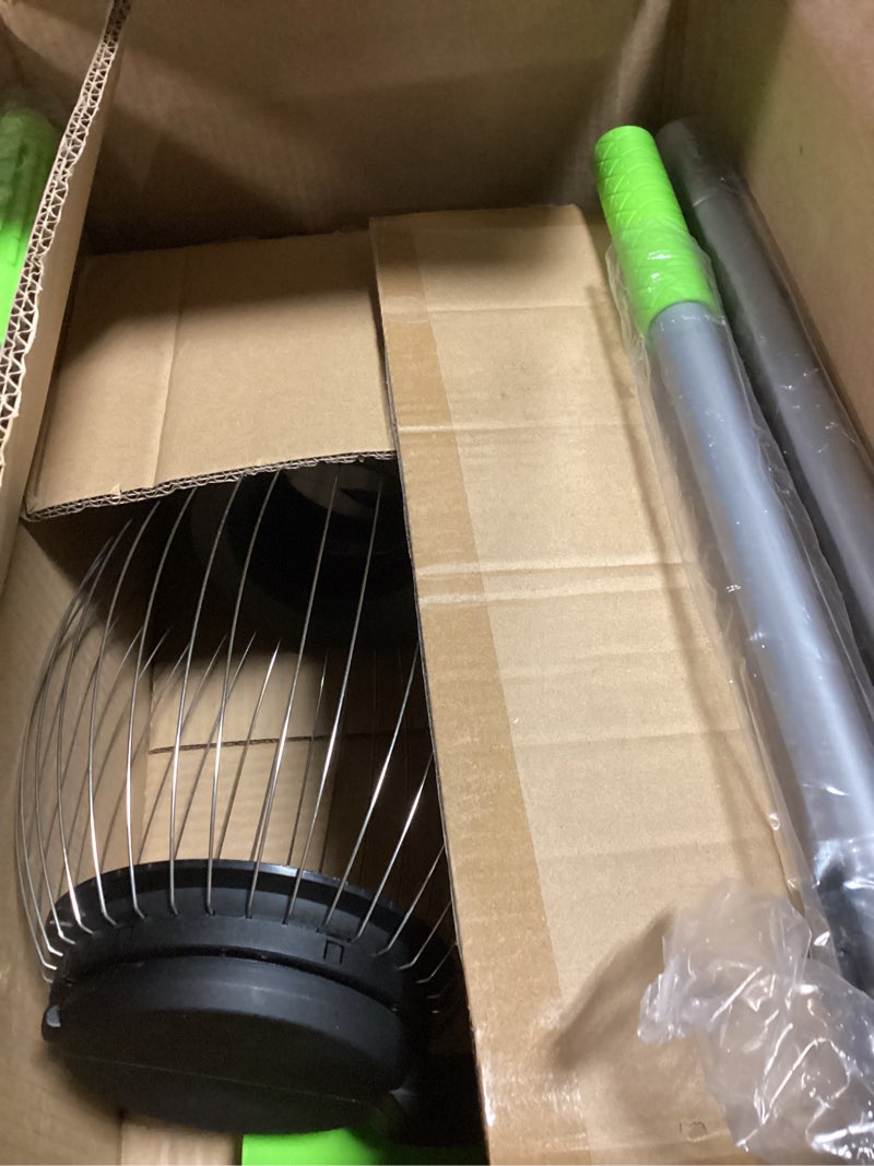 Condition photo showing item condition for Nut Gatherer for Walnuts with 1.8-Gallon Capacity, No-Bend Emptying Design?Acorn Picker Upper Roller Suitable for 1.2"-3.6" Walnuts,Chestnuts, Fallen Apples & Tennis Balls(No Small Acorns) Green