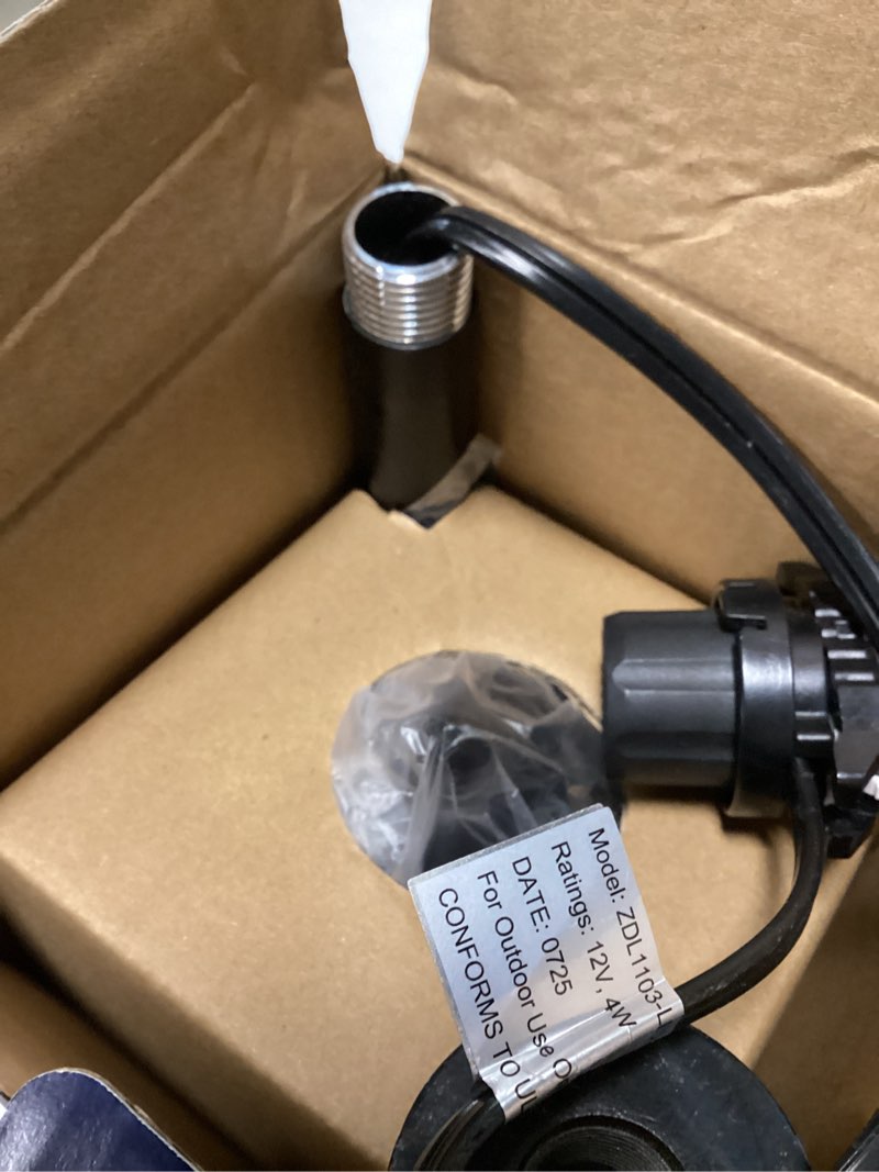 Condition photo showing Good Condition for 500+ bought last week harbor breeze 80 -lumens bronze low voltage hardwired led outdoor path light ( 3000-k )