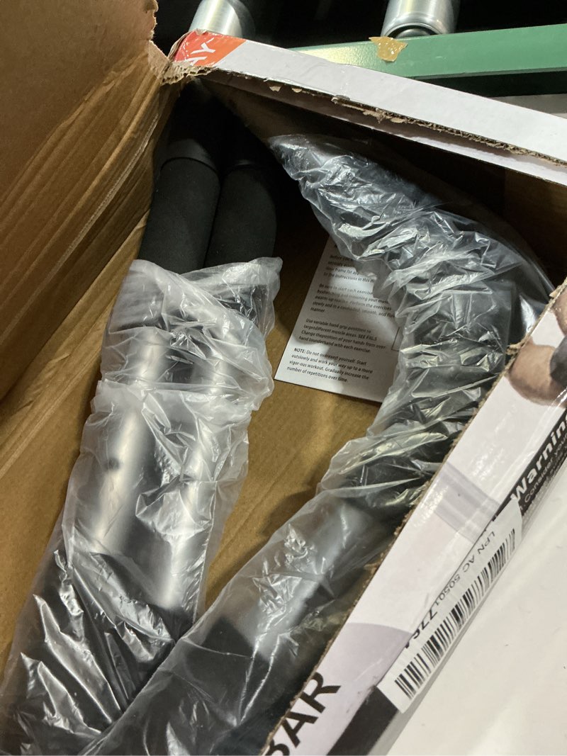 Condition photo showing Good Condition for Pull Up Bar for Doorway, Upgrade Chin up Bar for Doorway Without Screws, Portable Strength Training Door Frame Pull-up Bars, Door Workout Bar with Foam Grips for Home Silver