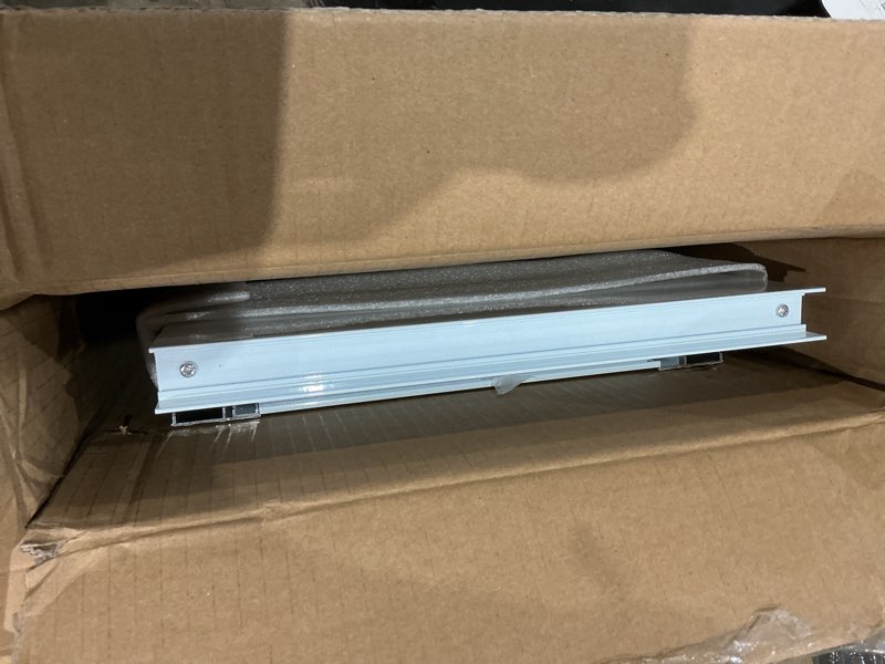 Condition photo showing Good Condition for doggy door for sliding glass door, adjustable height 75 3/5" to 80" sliding door doggie door insert with screen design, suitable for medium dogs up to 30 lbs, new