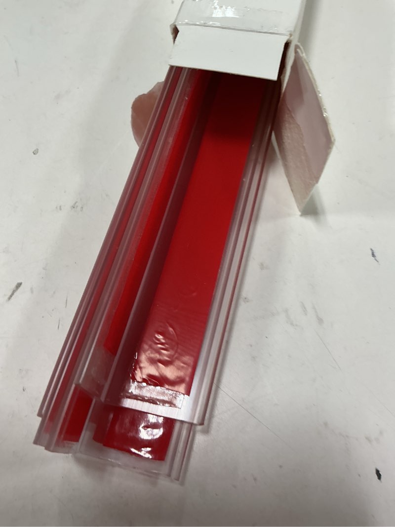 Condition photo showing New/Like New for magicheap 4 pack wall corner protector, self adhesive corner protectors for walls, easy to install edge guard strip for furniture cabinet shelf drywall baseboard desk, 17.7in x 1.18in, clear 17.7in 4