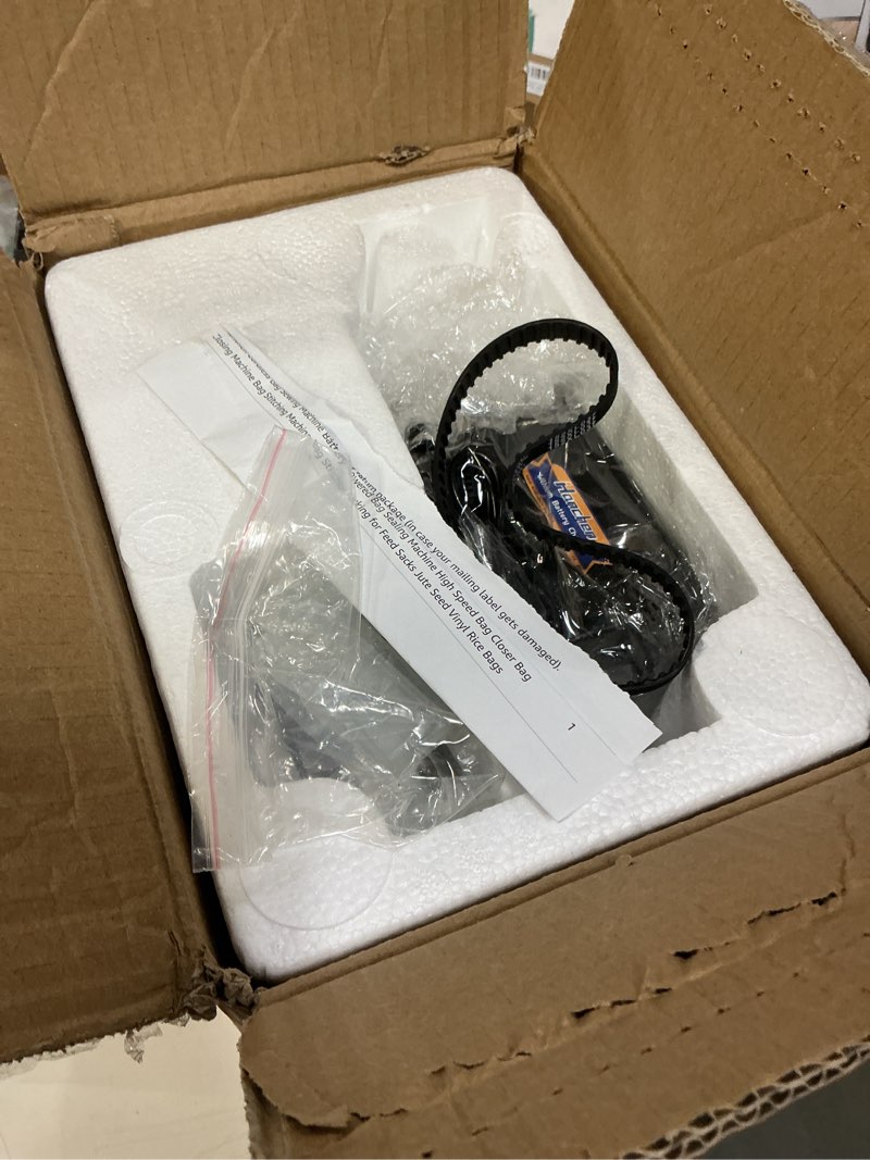 Condition photo showing Good Condition for Hanchen Cordless Bag Sewing Machine Battery Powered Bag Sealing Machine High Speed Bag Closer Bag Closing Machine Bag Stitching Machine Bag Stitcher Packing for Feed Sacks Jute Seed Vinyl Rice Bags