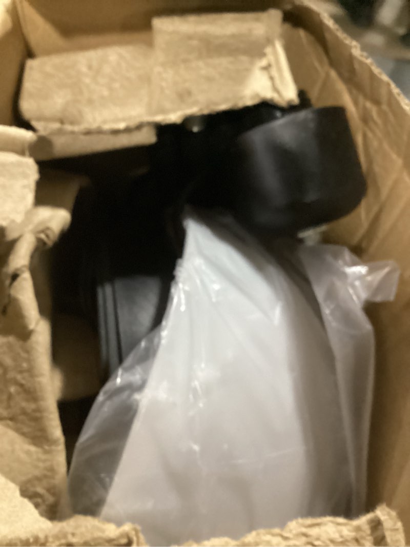 Condition photo showing As Is for mainstays black 72-inch combo floor lamp with reading light  modern design
