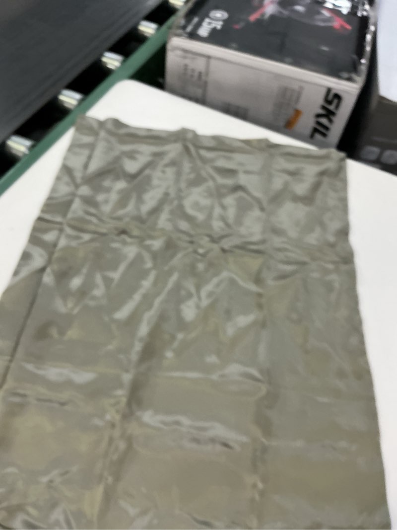 Condition photo showing Good Condition for 100% mulberry silk pillowcase color: dusty olive size: not selectedsize chart  standard