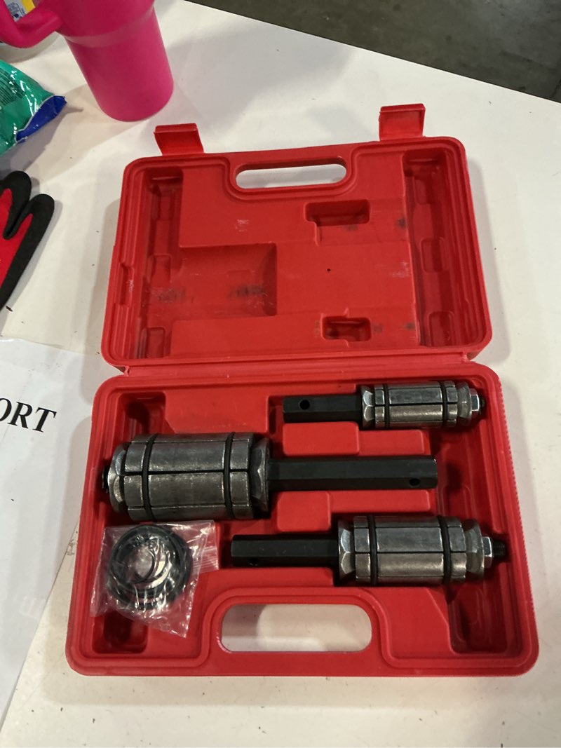 Condition photo showing Good Condition for scitoo 3-pieces pipe expander tool set 1/18'' to 3-1/2'', tail pipe expander compatible with most vehicles and trucks