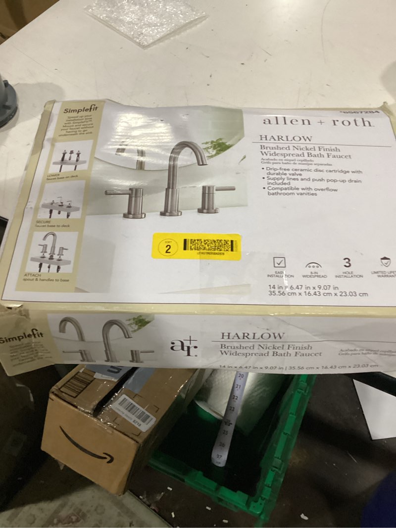 Condition photo showing As Is for allen roth harlow faucet