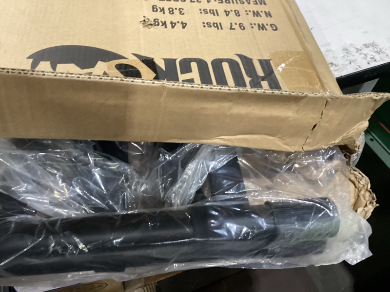 Condition photo showing New/Like New for RockJam Xfinity Heavy-Duty, Double-X, Pre-Assembled, Infinitely Adjustable Piano Keyboard Stand with Locking Straps Pre-Assembled Double Braced Keyboard Stand