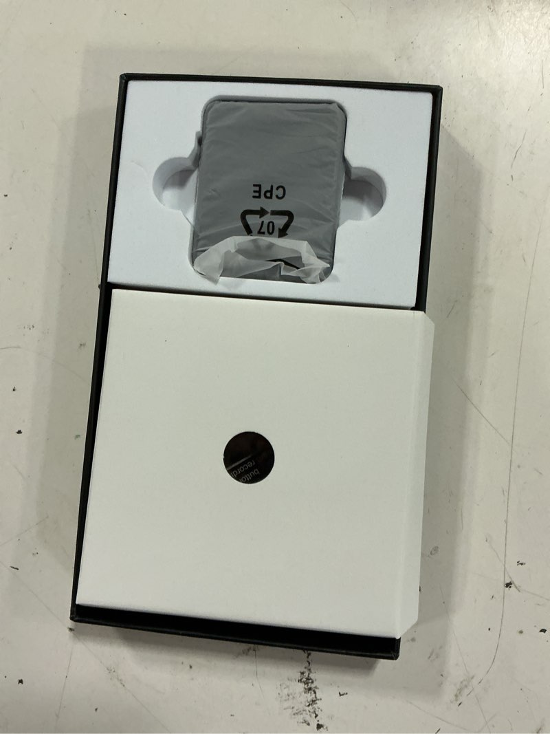 Condition photo showing New/Like New for voice activated recorder 64gb - double-sided magnetic with ai noise reduction, holds 6000 hours of audio, 75h battery, digital voice recorder for meetings, lectures and interviews black 64.0 gb