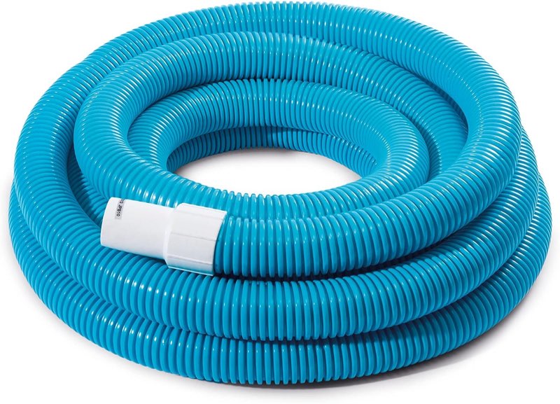 intex 29083e spiral hose for pool filters, 1.5in x 25ft, one size, blue