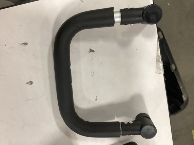 3006B-H Black Anodized Aluminium Handle Pair with 4-3/4 inch Long Spindle for use with Insert Locks