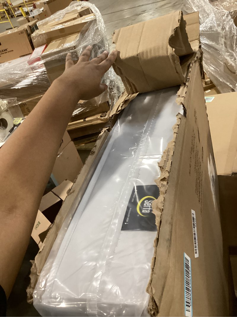 serta perfect start limited dual sided baby crib mattress and toddler mattress, breathable fiber cor