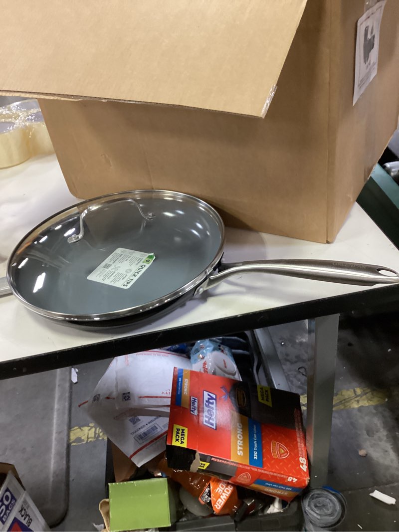 Condition photo showing Good Condition for Swift 12 in. Aluminum Healthy Ceramic Non-Stick Frying Pan with Lid