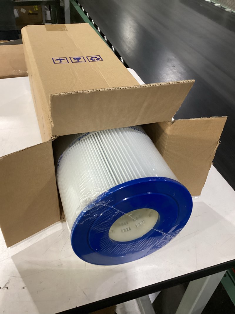 Condition photo showing New/Like New for cryspool® 07065 filter compatible with cx500-re, c500, pa50, ultral-a11, pp-a11, c-7656, fc-1240, 50 sq. ft pool filter cartridge, 1 pack