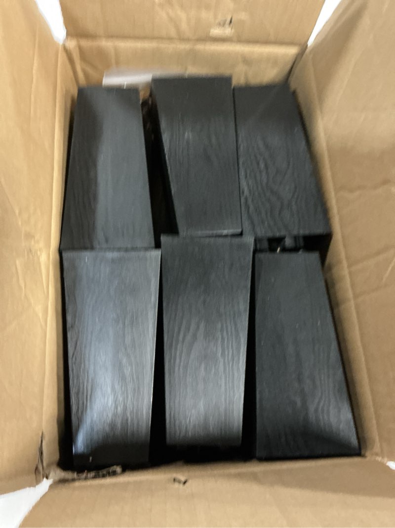 Condition photo showing As Is for turstin 12 pieces 5.7" plastic furniture legs replacement couch legs square tapered sofa leg mid-century modern furniture feet for armchairs couch bed coffee table dresser 12 5.7 inches