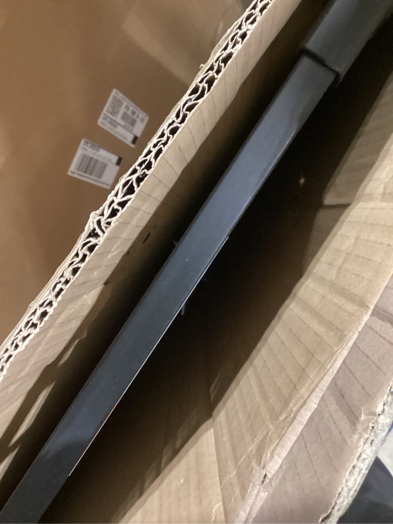 Condition photo showing Good Condition for BABELIO 26-28.5 Inch Narrow Easy Install Baby Gate, Auto-Close Pet Gate for Small Stairs and Doorways, NO Drilling Pressure Mounted, NO Extensions, Black Black 30" High, 26-28.5" Wide