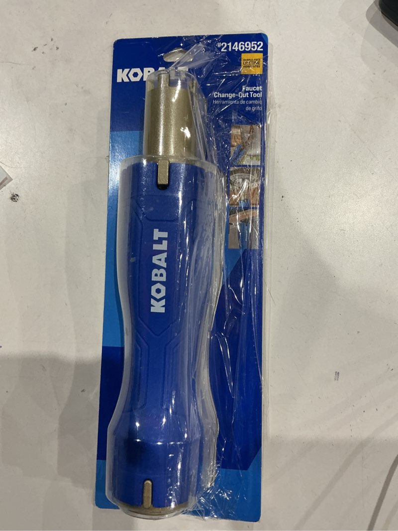 Condition photo showing As Is for k.balt faucet change-out tool
