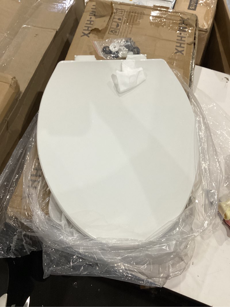 Condition photo showing As Is for toilet seat