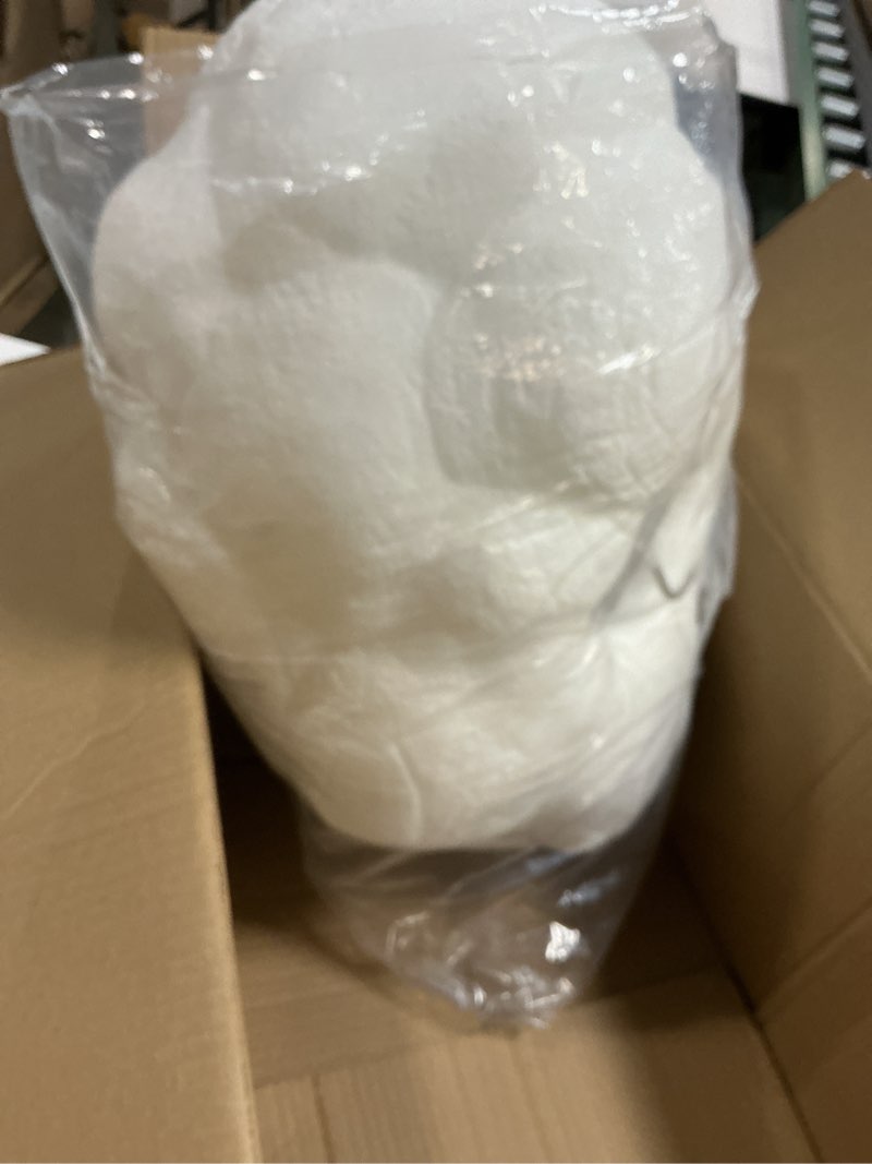 Condition photo showing New/Like New for modern floating white cloud pendant hanging light nordic cotton ceiling light fixture girls children's living room bedroom hotel lobby restaurant clothing store chandelier (23.7inch)