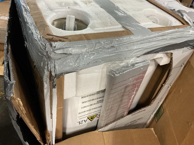 Condition photo showing As Is for coolblus portable air conditioners 14000 btu, 4 in 1 portable ac unit with cool/dehumidify/fan,wi-fi smart quiet ac cool up to 650 sq.ft, remote control, auto swing, white-14000btu-wifi 14,000btu, wifi