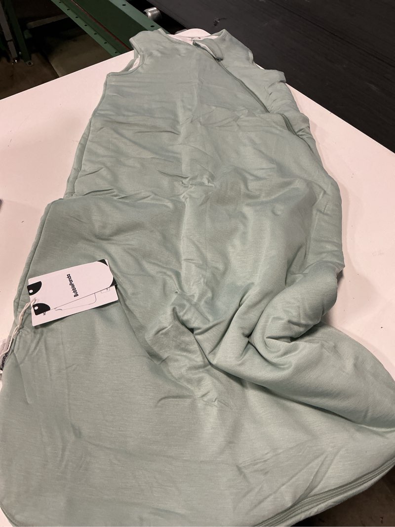 Condition photo showing New/Like New for (size xl)bubblepanda rayon made from bamboo sleep sack 18-24 months 1.0 tog soft toddler sleeping sack 2t for babies 2-way zipper baby wearable blanket xl(18-24m) sage