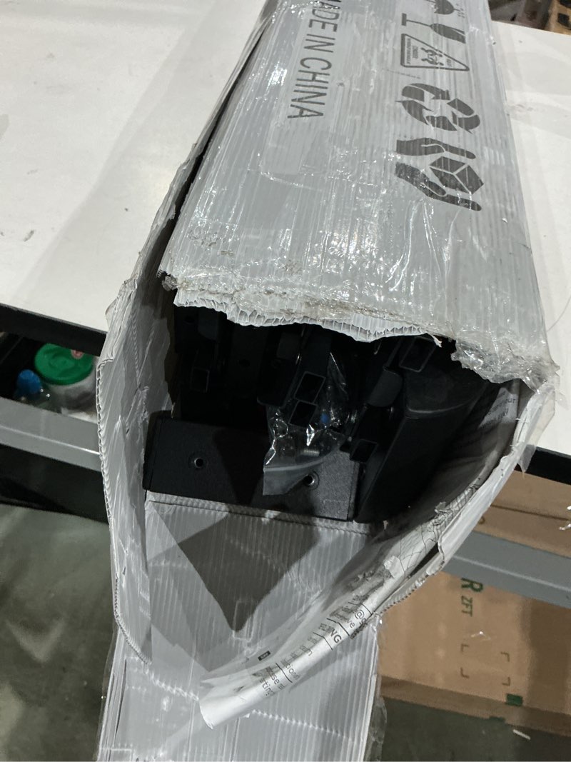 Condition photo showing As Is for low profile king box spring 3 inch, 3000lbs heavy duty box spring king size bed base metal mattress foundation, easy assembly, noise free 3 inch high king