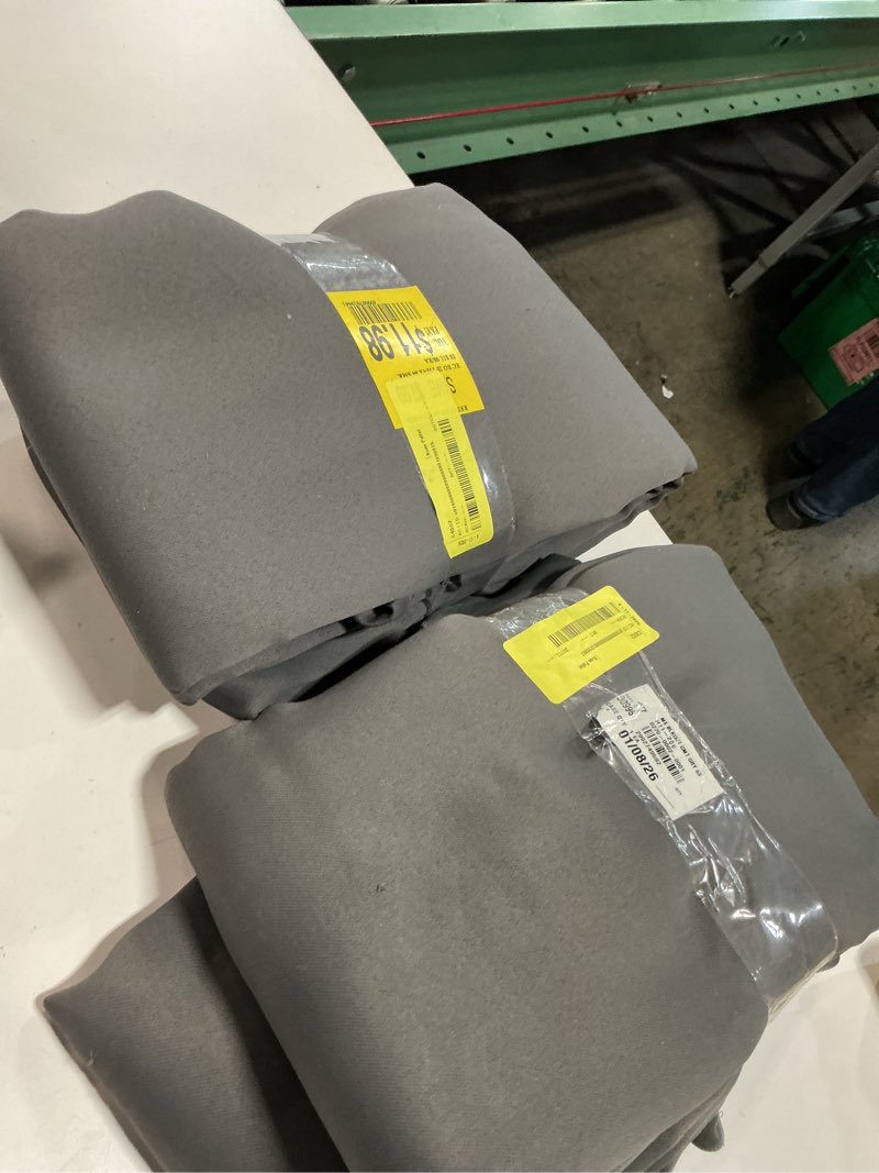 Condition photo showing Good Condition for (2 pack)mainstays grommet blackout single curtain panel, gray, 40\"w x 63\"l