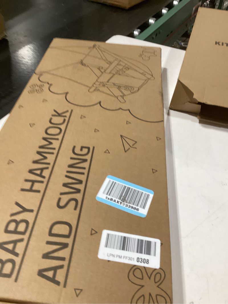 baby swing indoor and outdoor, canvas hammock swing for baby to toddler with a comfortable seat, mac