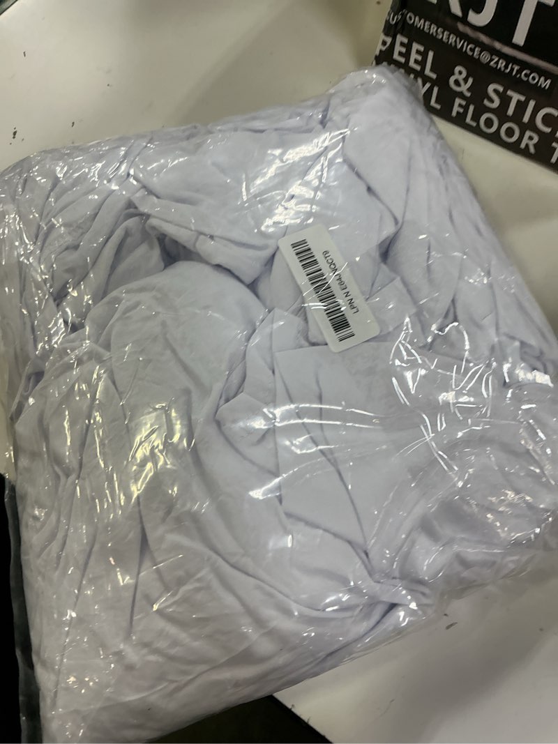 Condition photo showing As Is for hainarvers stretch spandex folding chair covers 30pcs universal fitted chair cover protector for wedding,party, banquet, holidays, celebration, decoration(white, 30 pcs)