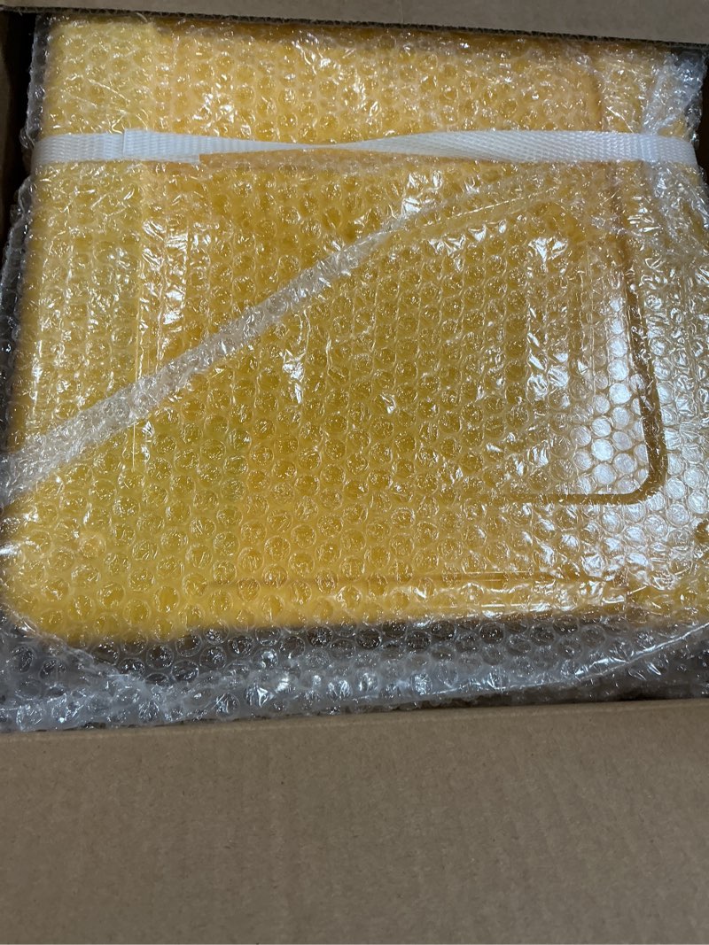 Condition photo showing New/Like New for 78 Inch Foldable Extended Carrier Truck Race Track Playset with Portable Storage Box– 8 Die-Cast Cars, Multi-Functional Transport Truck Toys for Toddlers Ages 3-8