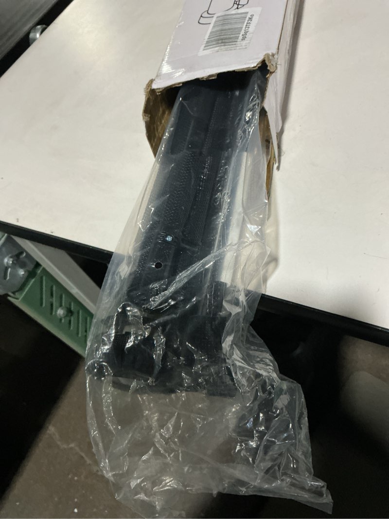 Condition photo showing Good Condition for Reinforced 42" Tall X 80" Wide Retractable Dog Gate for Hallway Extra Tall Baby Gates for Dogs Indoor High Reinforced Bar Retractable Baby Gates for Doorways Extra Wide Pet Gate Outdoor, Black Black 42" Tall x 80" Wide? With Reinforced Bar ?