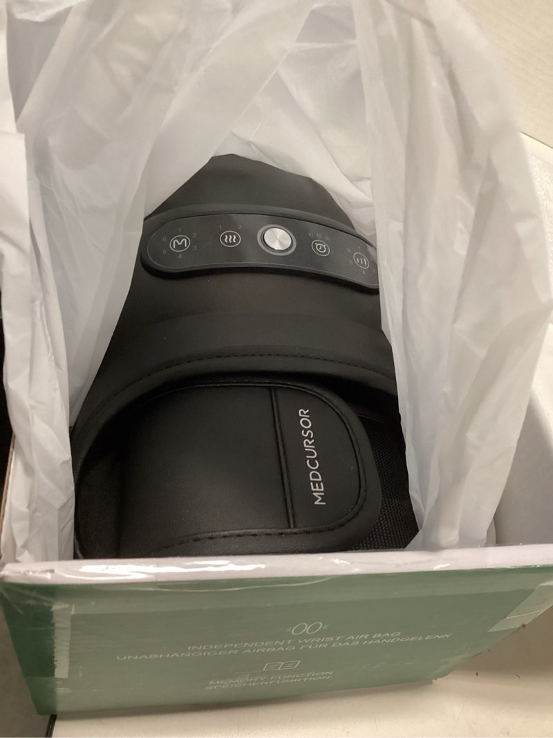 Condition photo showing Good Condition for Medcursor Hand Massager, 2026 Upgraded, Hand Massager with Heat and Compression for Carpal Tunnel and Stiff Joints, Pain Relief from Wrist to Palm and Finger Black (2026 Upgraded)