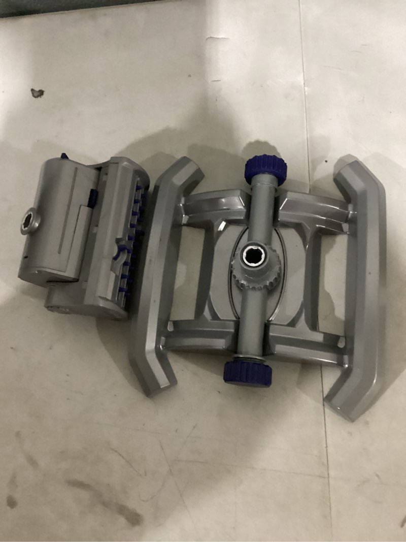 Condition photo showing As Is for orbit max 3900-sq ft oscillating sled lawn sprinkler