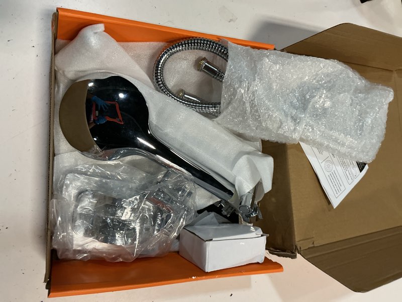 Condition photo showing Good Condition for premium rainfall shower head high pressure,10“ square rain shower head with handheld spray combo,304 stainless steel waterfall shower heads anti-clog nozzles/extension arm,showerhead bathroom upgrade chrome 10 inch