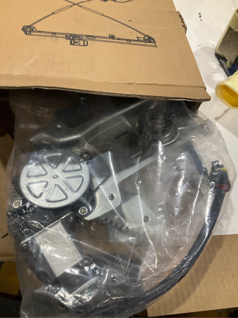 Condition photo showing item condition for Front Driver Side Power Window Regulator with Motor Replacement for 94-02 Dodge Ram 1500 2500 3500 Pickup 1994 1995 1996 1997 1998 1999 2000 2001 2002, Left, 741-753