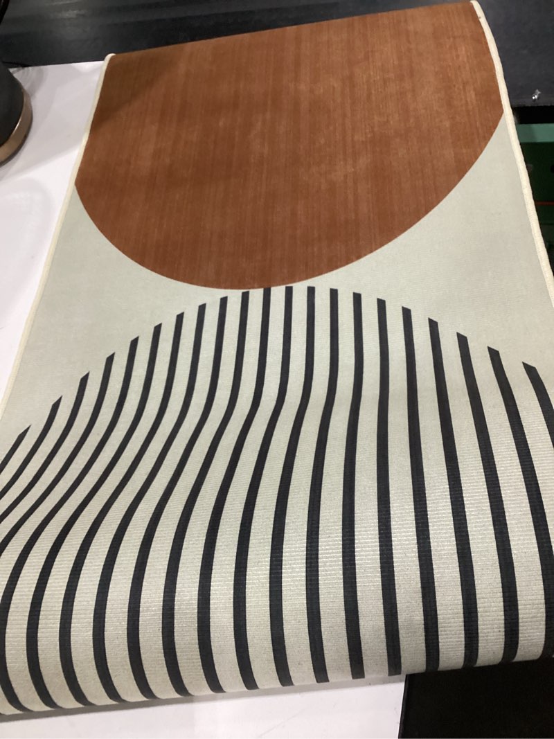 Condition photo showing Good Condition for angora brands modern kitchen rug - versatile kitchen floor mat - 47” x 20” - non-slip - by roppa