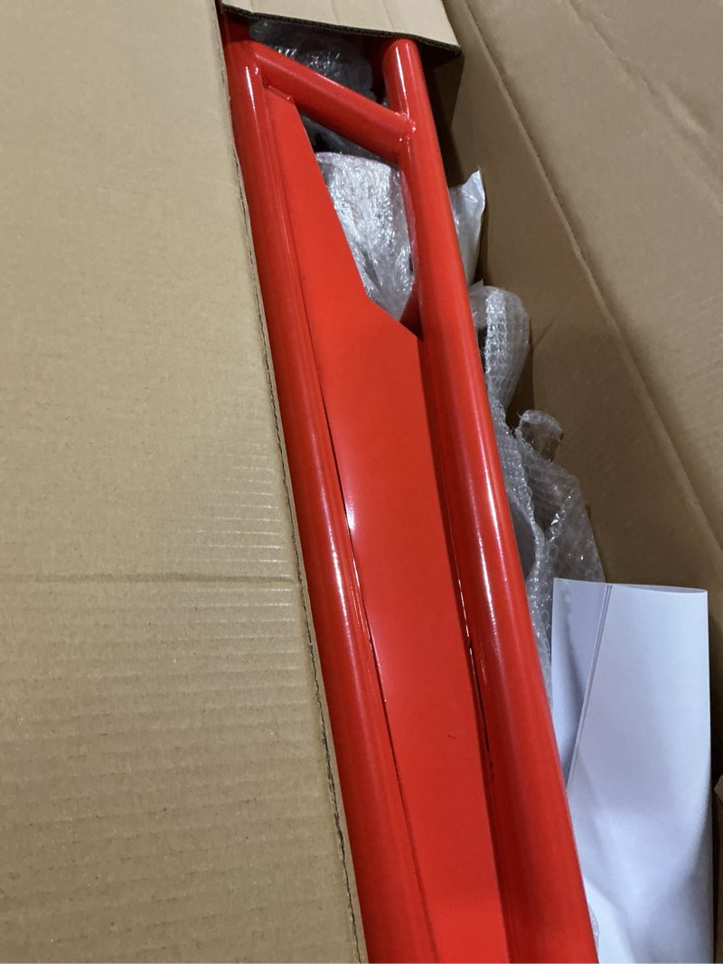 Condition photo showing As Is for NIXFACE X3 Rock Slider Nerf Bars Tree Kicker Kit Fit for 2017-2022 Can Am Maverick X3/XRS/Turbo RR,Replacement for #715003438 - Red