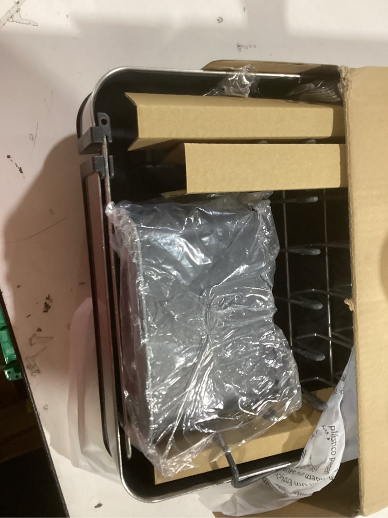 Condition photo showing Good Condition for Joseph Joseph Extendable Dish Drying Rack with Dual Parts - Stainless Steel, Non-Scratch, Movable Utensil Drainer & Drainage Spout, Gray Expandable Gray