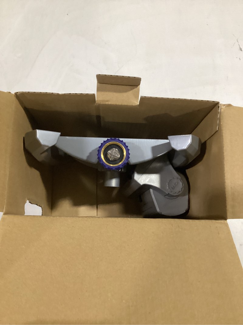 Condition photo showing As Is for orbit max 3900-sq ft oscillating sled lawn sprinkler