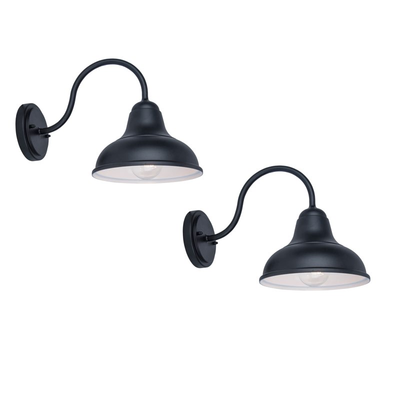 One Project Source Barn Light Black 13.58? X 7.87? X 9.45? New