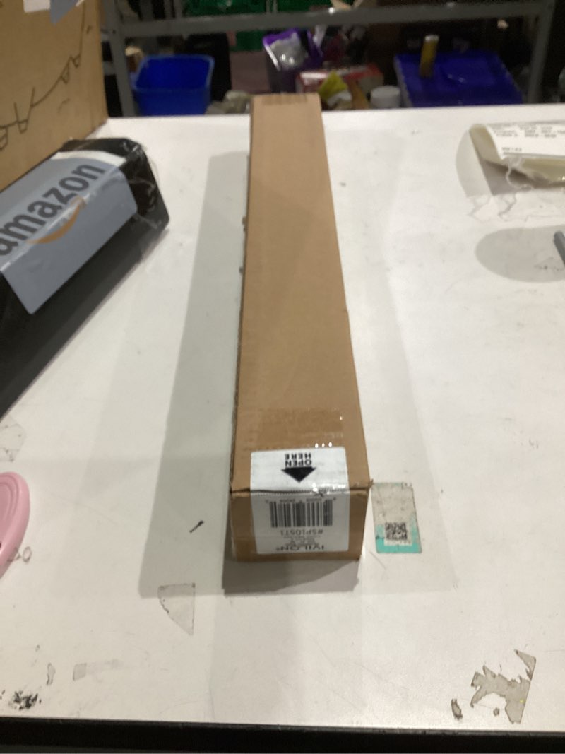 Condition photo showing New/Like New for Ivilon Tension Curtain Rod - Spring Tension Rod for Windows or Shower, 24 to 36 Inch. Warm Gold