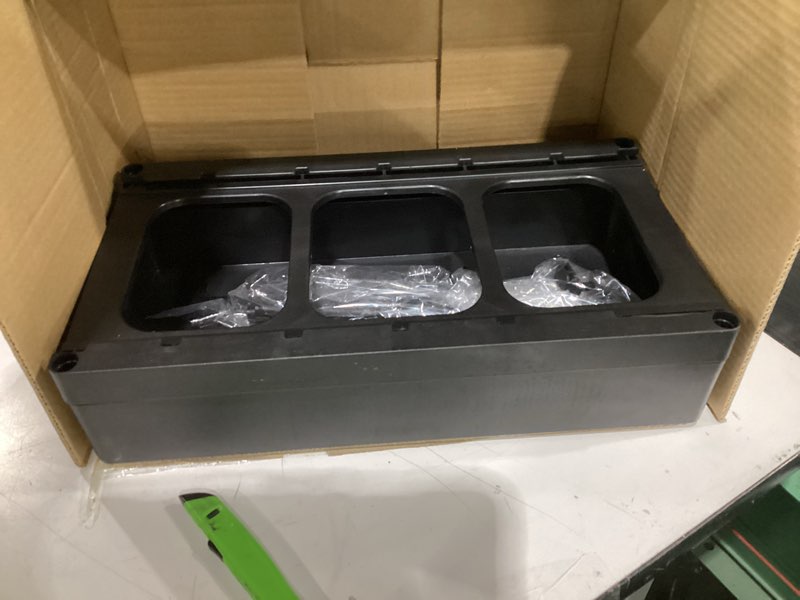 Condition photo showing Good Condition for REALINN Under Sink Organizer, Pull Out Cabinet Organizer 2 Tier Slide Out Sink Shelf Cabinet Storage Shelves, Storage for Kitchen Bathroom, White, 2 Pack White 2 Pack