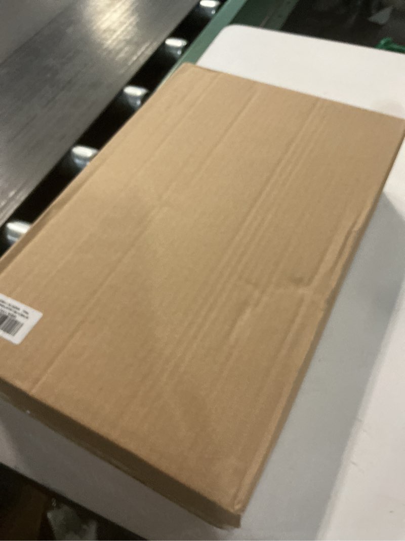 Condition photo showing New/Like New for Key Holder for Wall, Mail Organizer Wall Mount with Key Hooks and Wallet Holder, Sunglasses Storage and Dog Leash Hanger, Decorative with 4 Double Hooks and Chalkboard Brown