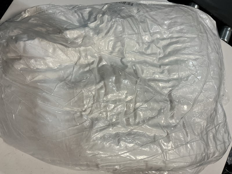 Condition photo showing As Is for luxe goose down pillow, standard, medium