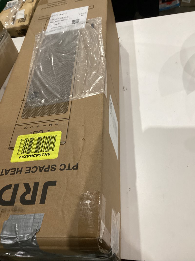 JRD 24" Fast Electric Heater with Remote Portable Heater for Garage