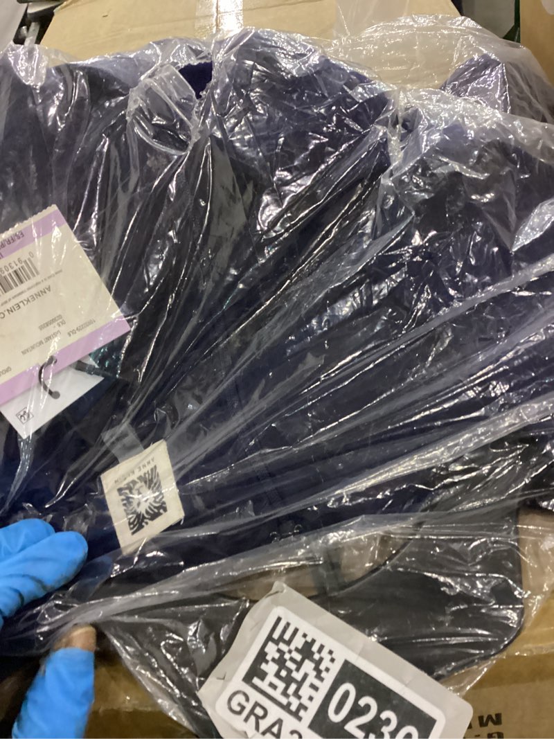 Condition photo showing New/Like New for Anne Klein womens Slvls Vnk Jumpsuit 6 Normandy Blue