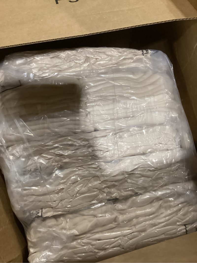 Condition photo showing New/Like New for buryeah 36 pack oeko-tex certified wedding flannel throw blanket bulk 50 x 60 inch soft fleece lap blanket with thank you cards ribbon for guests sleepover spa slumber gifts (beige) beige 36